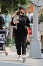 KALEY CUOCO Out with Her Dog in New York 09/16/2020