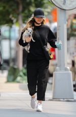 KALEY CUOCO Out with Her Dog in New York 09/16/2020