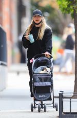 KALEY CUOCO Out with Her Dog in New York 09/16/2020