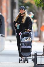 KALEY CUOCO Out with Her Dog in New York 09/16/2020