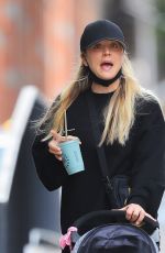 KALEY CUOCO Out with Her Dog in New York 09/16/2020