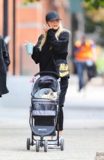 KALEY CUOCO Out with Her Dog in New York 09/16/2020