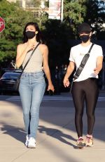 KALEY CUOCO Out with Her Sister in New York 09/06/2020