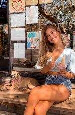 KARA DEL TORO in Denim Shorts - Instagram Photos 09/10/2020