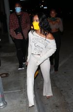 KARRUECHE TRAN Arrives at Catch LA in West Hollywood 09/13/2020