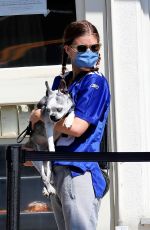 KATA MARA Out with Her Dog in Los Angeles 09/20/2020