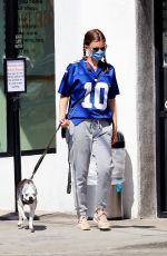 KATA MARA Out with Her Dog in Los Angeles 09/20/2020