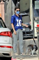 KATA MARA Out with Her Dog in Los Angeles 09/20/2020