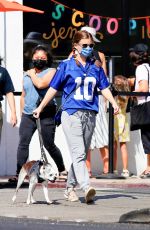 KATA MARA Out with Her Dog in Los Angeles 09/20/2020
