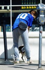 KATA MARA Out with Her Dog in Los Angeles 09/20/2020