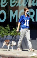 KATA MARA Out with Her Dog in Los Angeles 09/20/2020