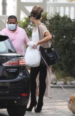 KATE BECKINSALE Leaves Shutters Hotel in Santa Monica 09/08/2020