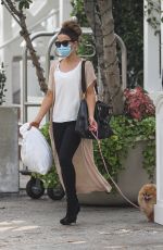 KATE BECKINSALE Leaves Shutters Hotel in Santa Monica 09/08/2020