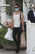 KATE BECKINSALE Leaves Shutters Hotel in Santa Monica 09/08/2020