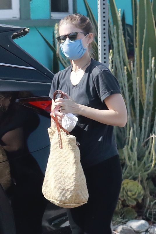 KATE MARA Out in Los Feliz 09/25/2020