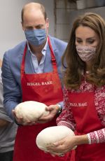 KATE MIDDLETON at Beigel Bake, Brick Lane Bakery in London 09/15/2020