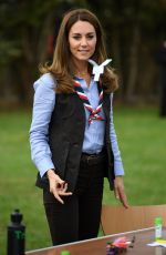 KATE MIDDLETON Visits a Scout Group in Northolt 09/29/2020