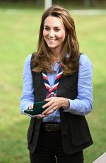 KATE MIDDLETON Visits a Scout Group in Northolt 09/29/2020