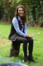 KATE MIDDLETON Visits a Scout Group in Northolt 09/29/2020