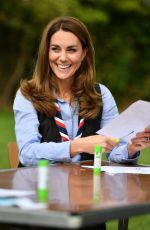 KATE MIDDLETON Visits a Scout Group in Northolt 09/29/2020
