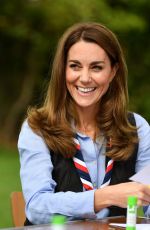 KATE MIDDLETON Visits a Scout Group in Northolt 09/29/2020