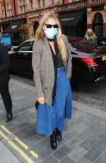 KATE MOSS Out and About in London 09/03/2020