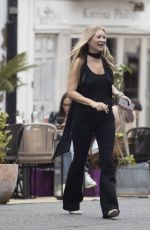 KATE MOSS Out for Lunch with Friends in London 09/15/2020