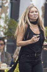 KATE MOSS Out for Lunch with Friends in London 09/15/2020