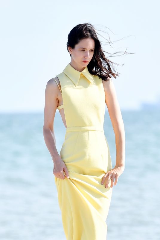 KATHERINE WATERSTON at a Photshoot at 2020 Venice Film Festival 09/07/2020