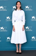 KATHERINE WATERSTON at The World to Come Photocall at 77th Venice Film Festival 09/06/2020