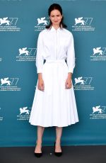 KATHERINE WATERSTON at The World to Come Photocall at 77th Venice Film Festival 09/06/2020