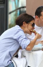 KATIE HOLMES and Emilio Vitolo Jr. Out for Lunch in New York 09/25/2020