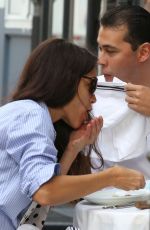 KATIE HOLMES and Emilio Vitolo Jr. Out for Lunch in New York 09/25/2020
