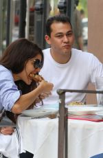KATIE HOLMES and Emilio Vitolo Jr. Out for Lunch in New York 09/25/2020
