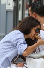 KATIE HOLMES and Emilio Vitolo Jr. Out for Lunch in New York 09/25/2020