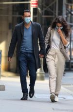 KATIE HOLMES and Emilio Vitolo Jr. Out in New York 09/21/2020