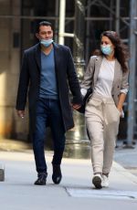 KATIE HOLMES and Emilio Vitolo Jr. Out in New York 09/21/2020