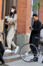 KATIE HOLMES and Emilio Vitolo Jr. Out in New York 09/21/2020