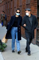 KATIE HOLMES and Emilio Vitolo Jr. Out in New York 09/22/2020
