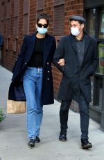 KATIE HOLMES and Emilio Vitolo Jr. Out in New York 09/22/2020