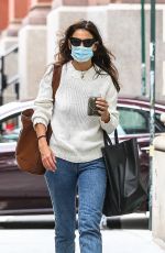 KATIE HOLMES and Emilio Vitolo Out in New York 09/13/2020