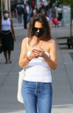 KATIE HOLMES Out and About in New York 09/03/2020