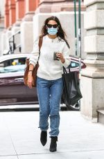 KATIE HOLMES Out and About in New York 09/13/2020