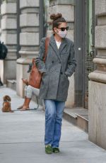 KATIE HOLMES Out and About in New York 09/16/2020