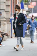 KATIE HOLMES Out and About in New York 09/24/2020
