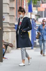 KATIE HOLMES Out and About in New York 09/24/2020