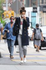 KATIE HOLMES Out and About in New York 09/24/2020