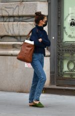 KATIE HOLMES Out in New York 09/15/2020