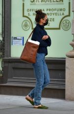 KATIE HOLMES Out in New York 09/15/2020