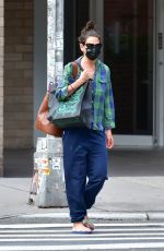 KATIE HOLMES Out Shopping in New York 09/13/2020